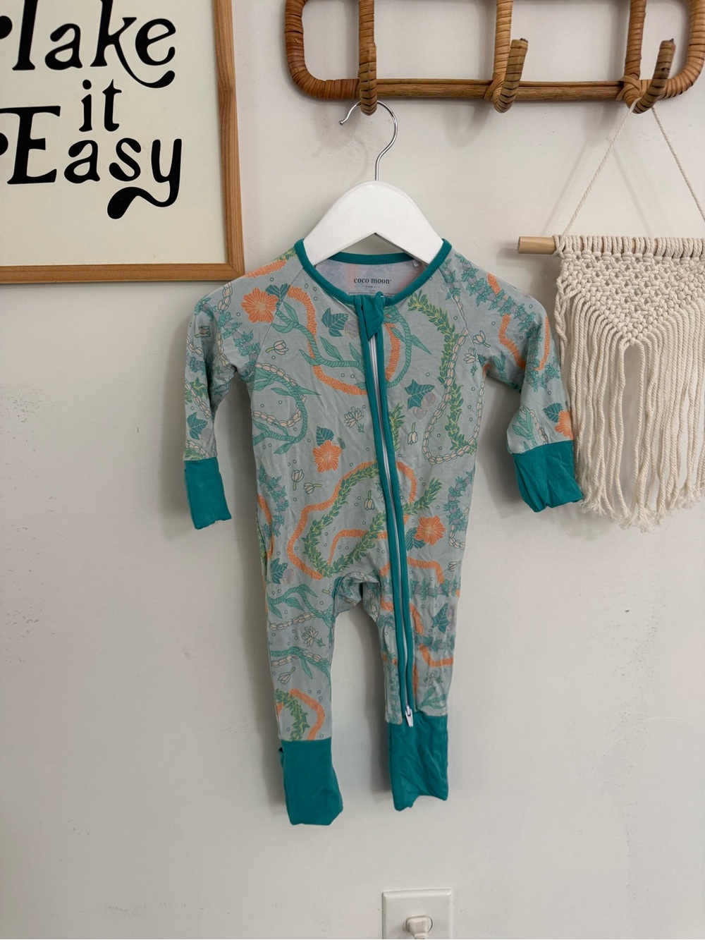 Coco Moon - 6-9m - bamboo zippie - Picture 2 of 6
